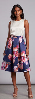 Print skirt