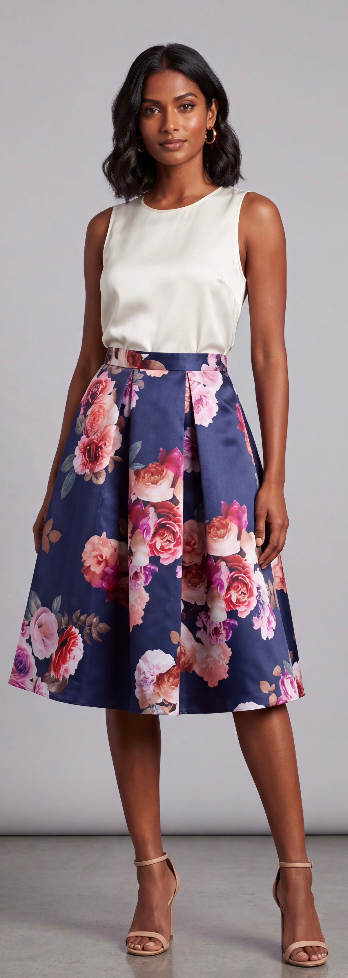 Print skirt
