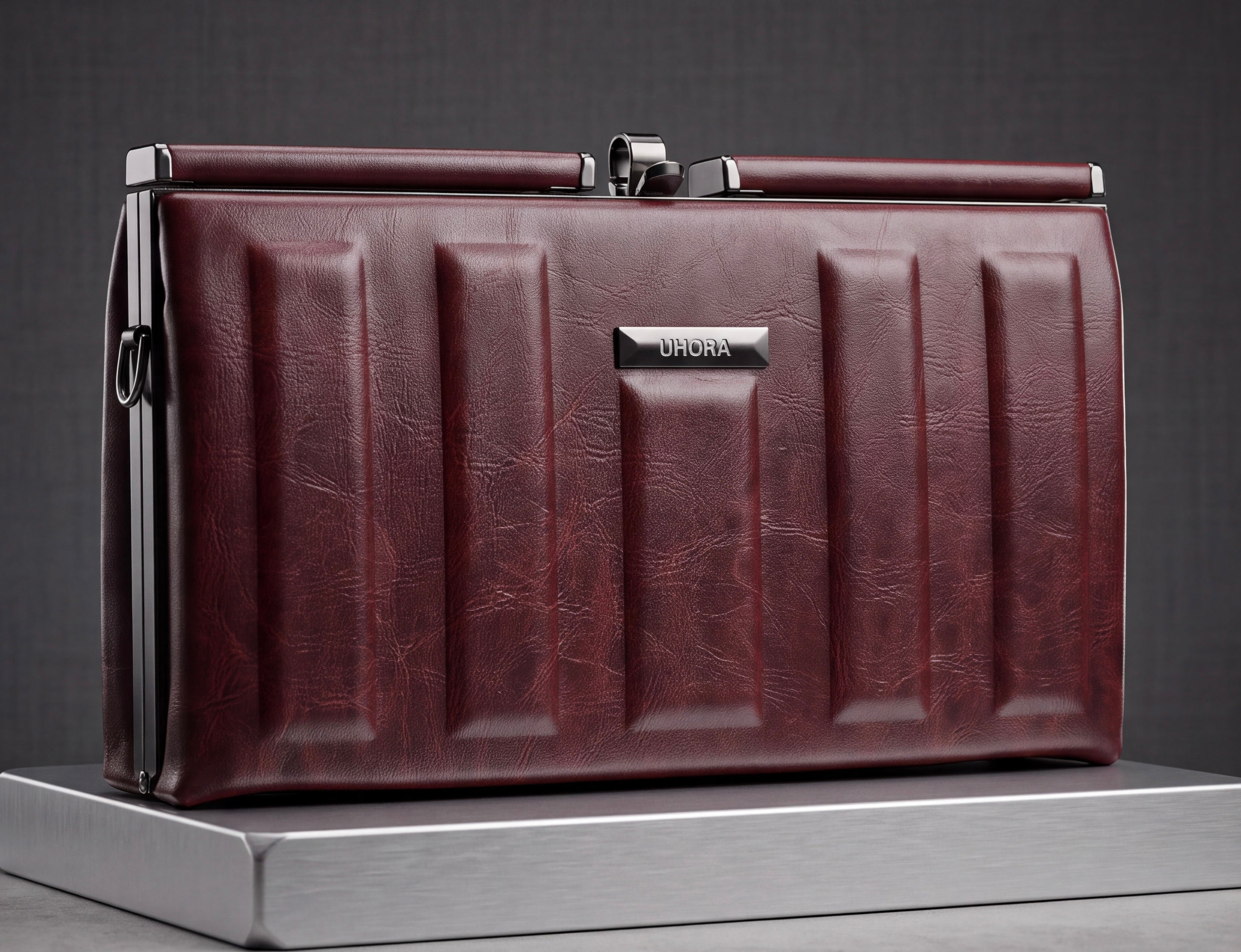 Maroon clutch