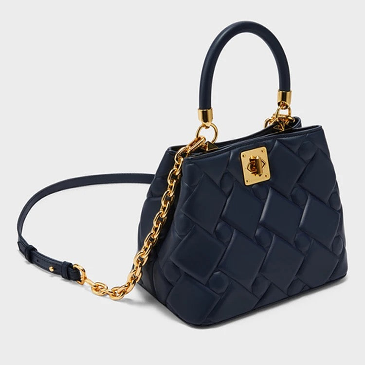 Navy mini bag
