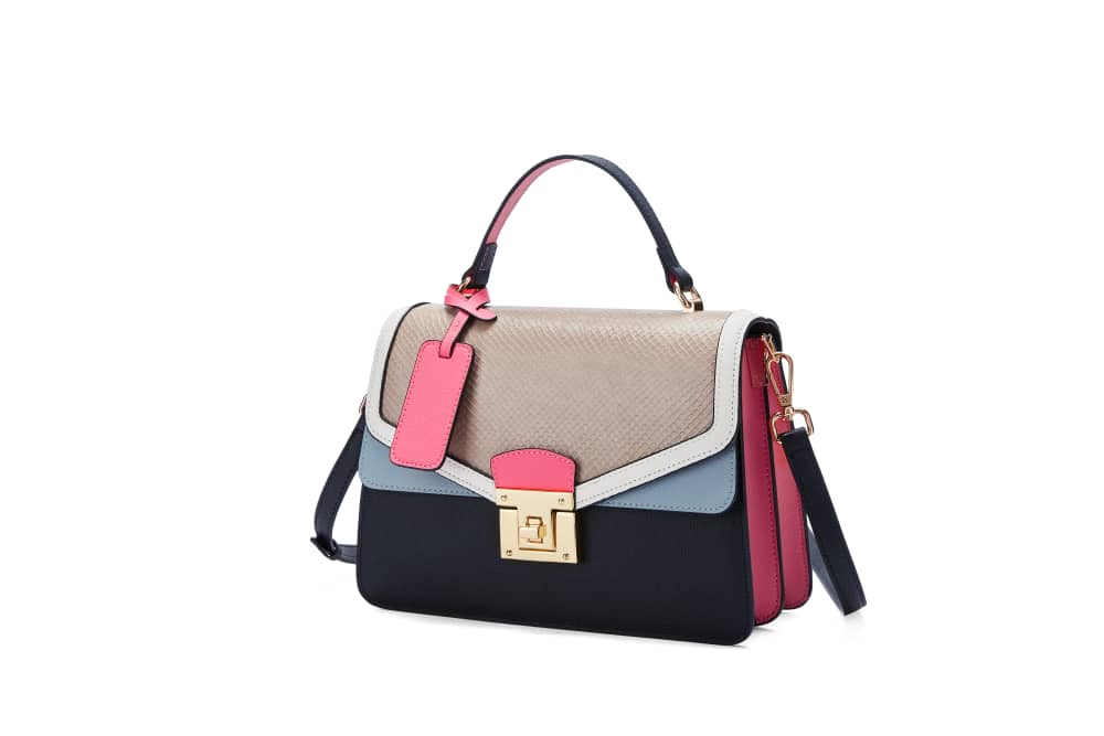 Multi black crossbody bag