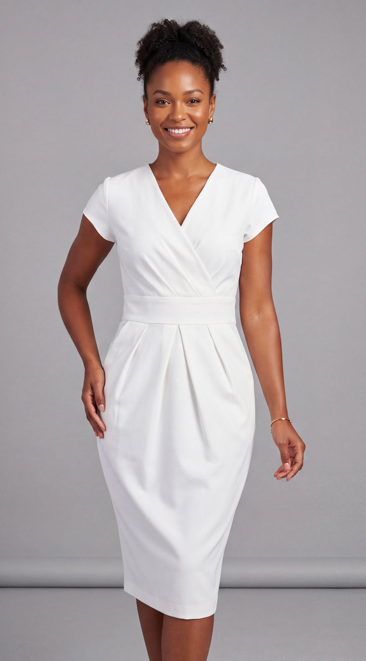 White dress