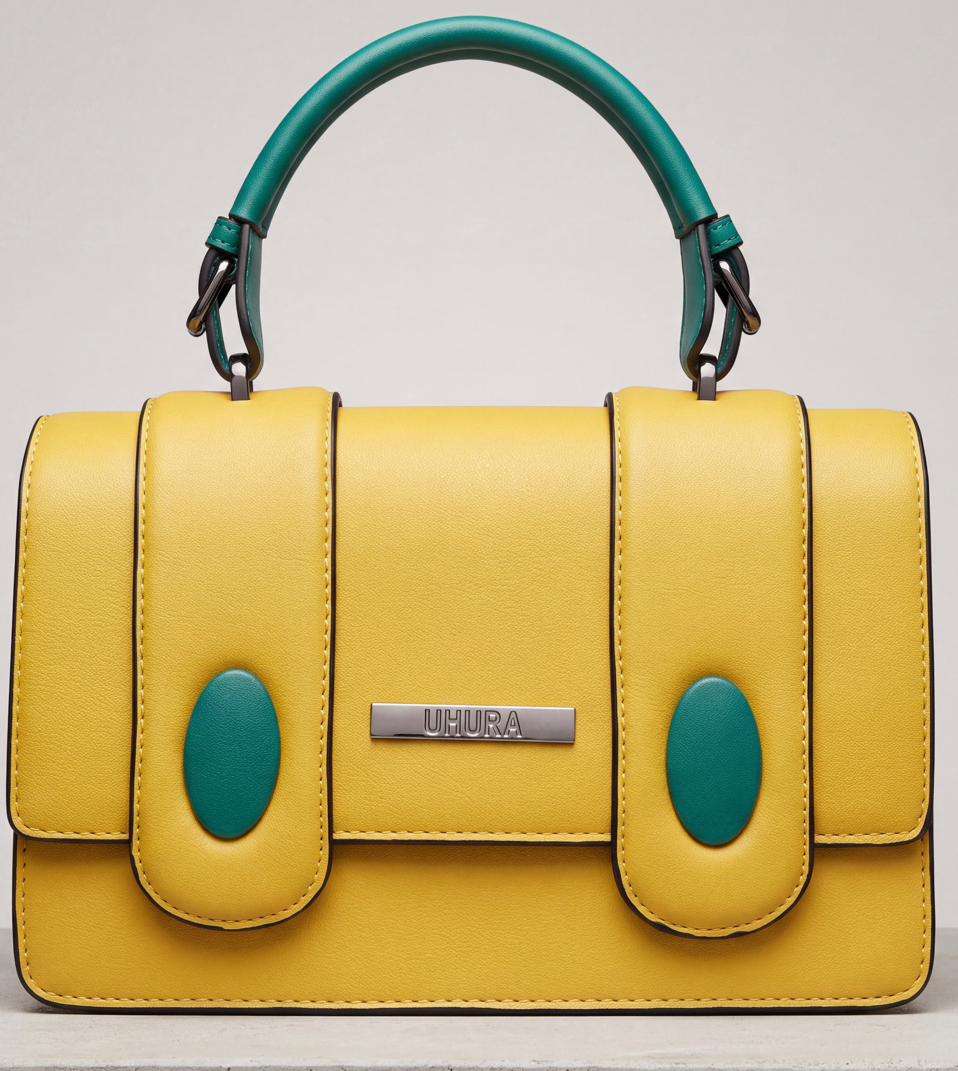 Yellow office bag