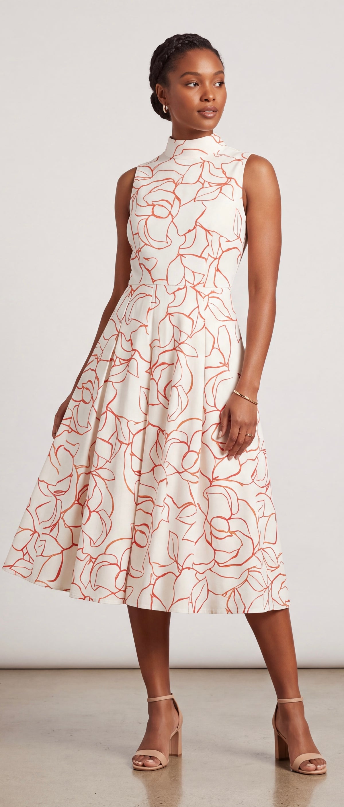 Print dress