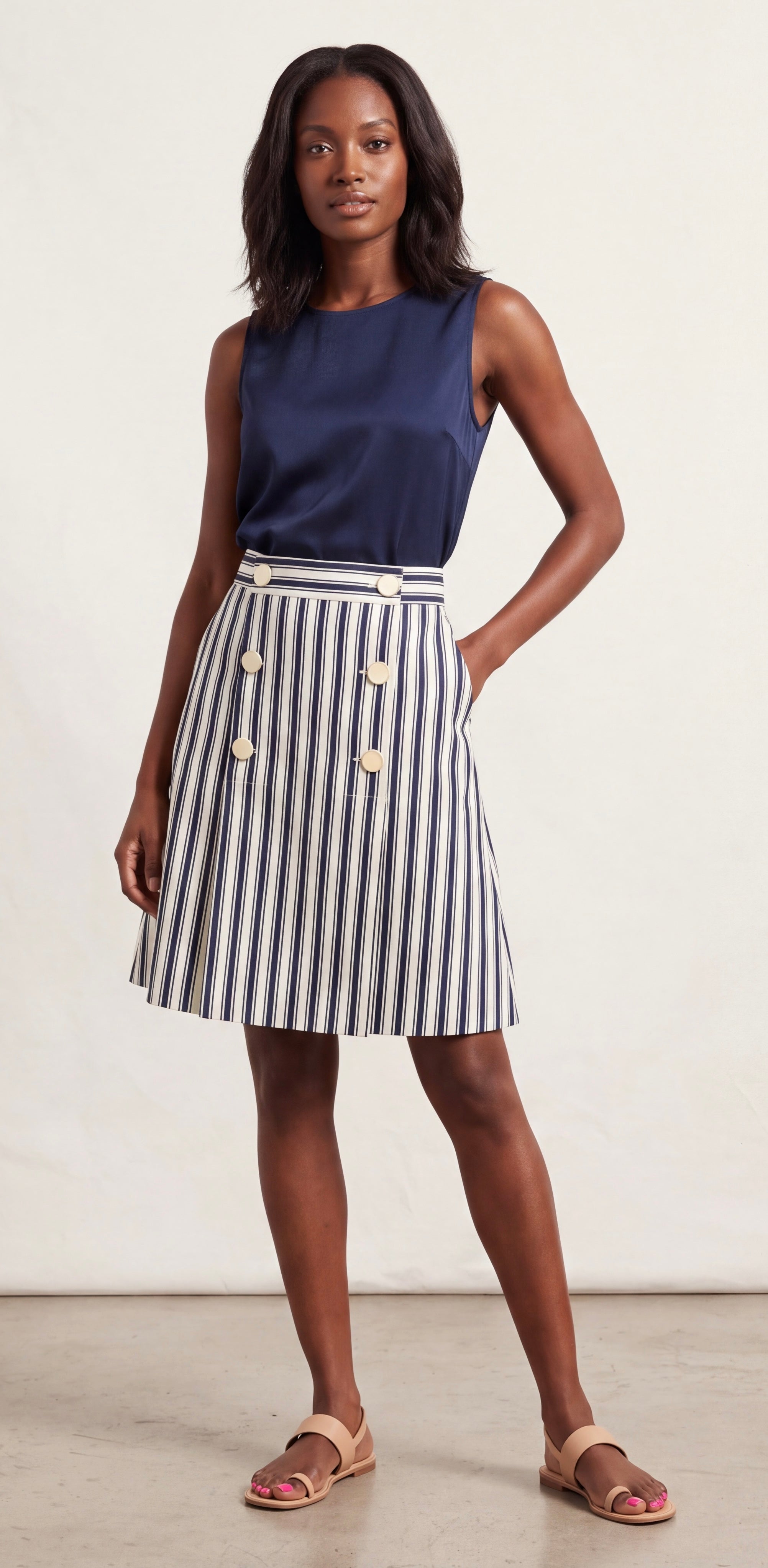 Stripped skirt