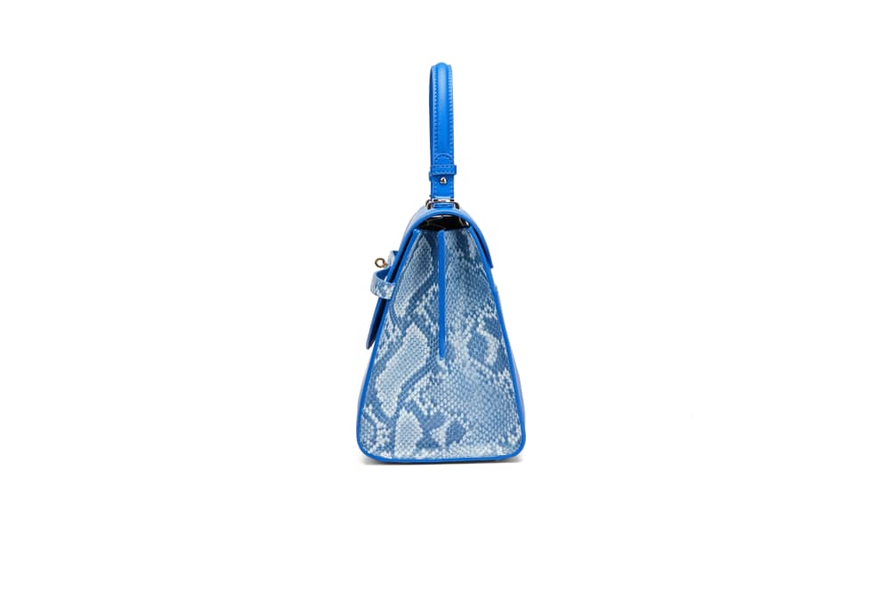 Blue medium size office bag