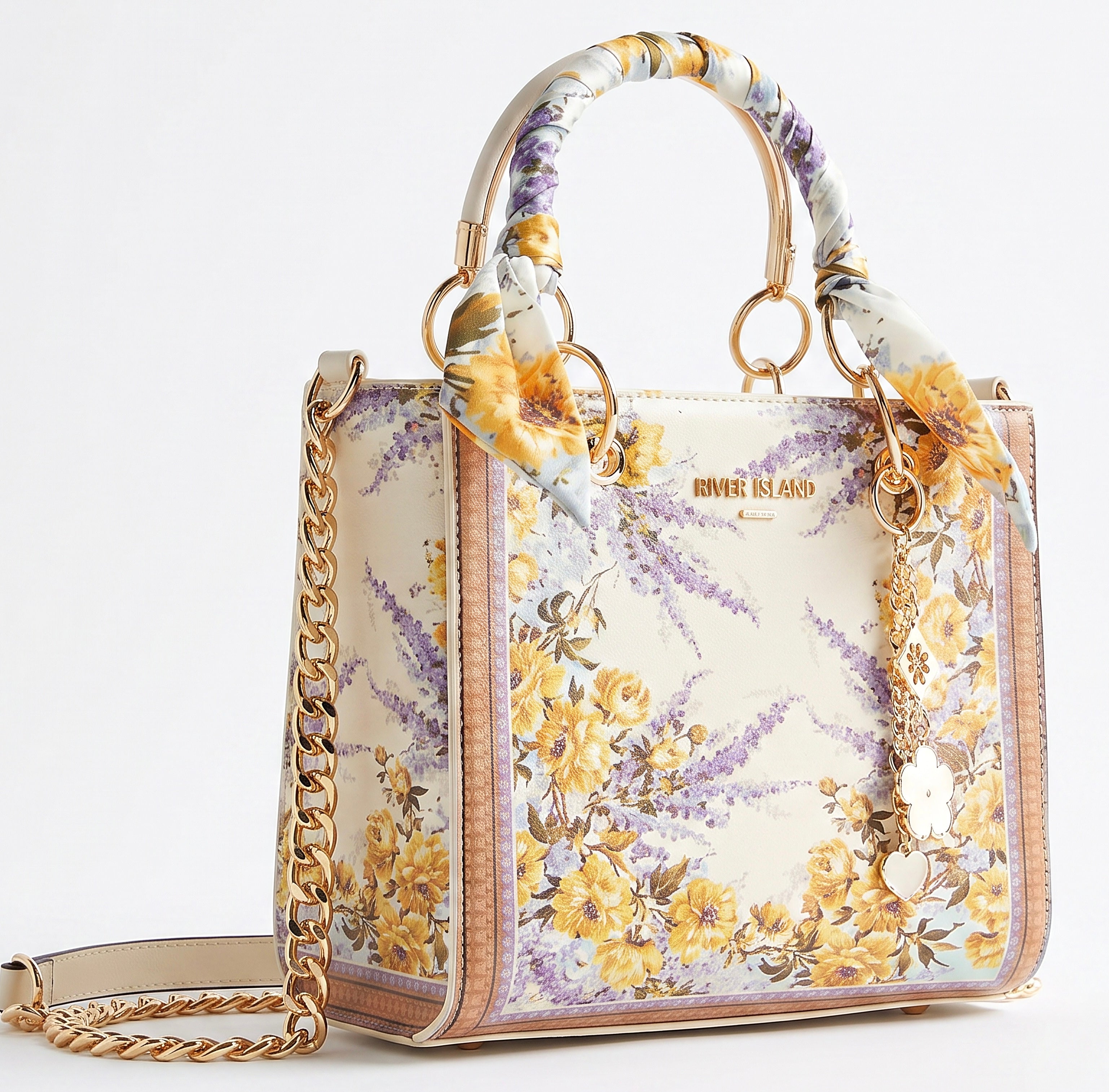 Floral medium size bag