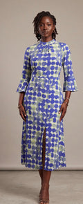 Midi print dress