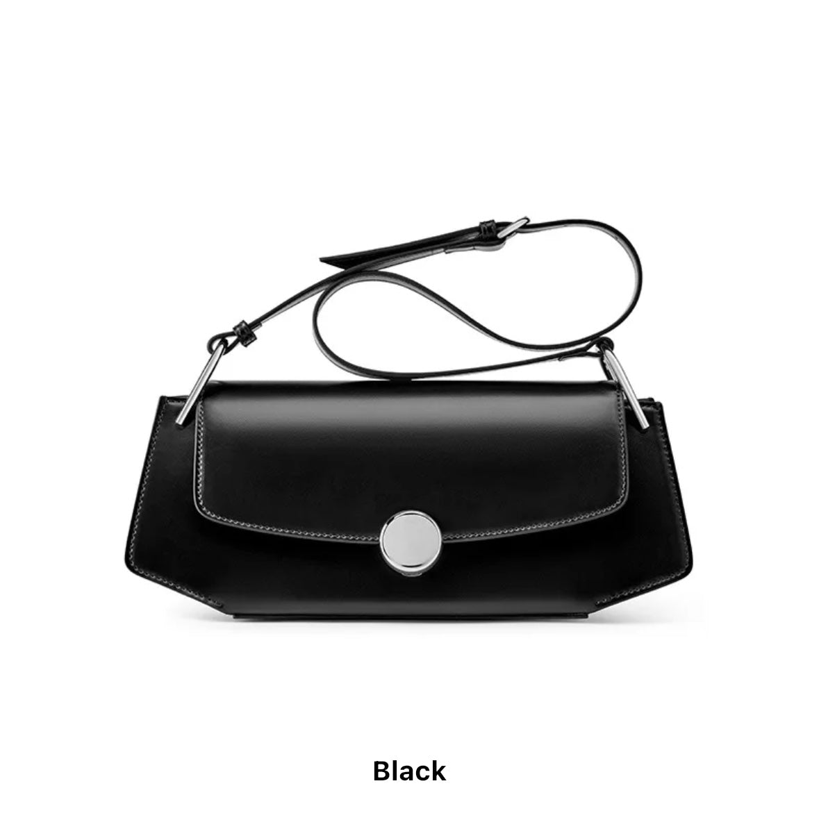 black longline bag