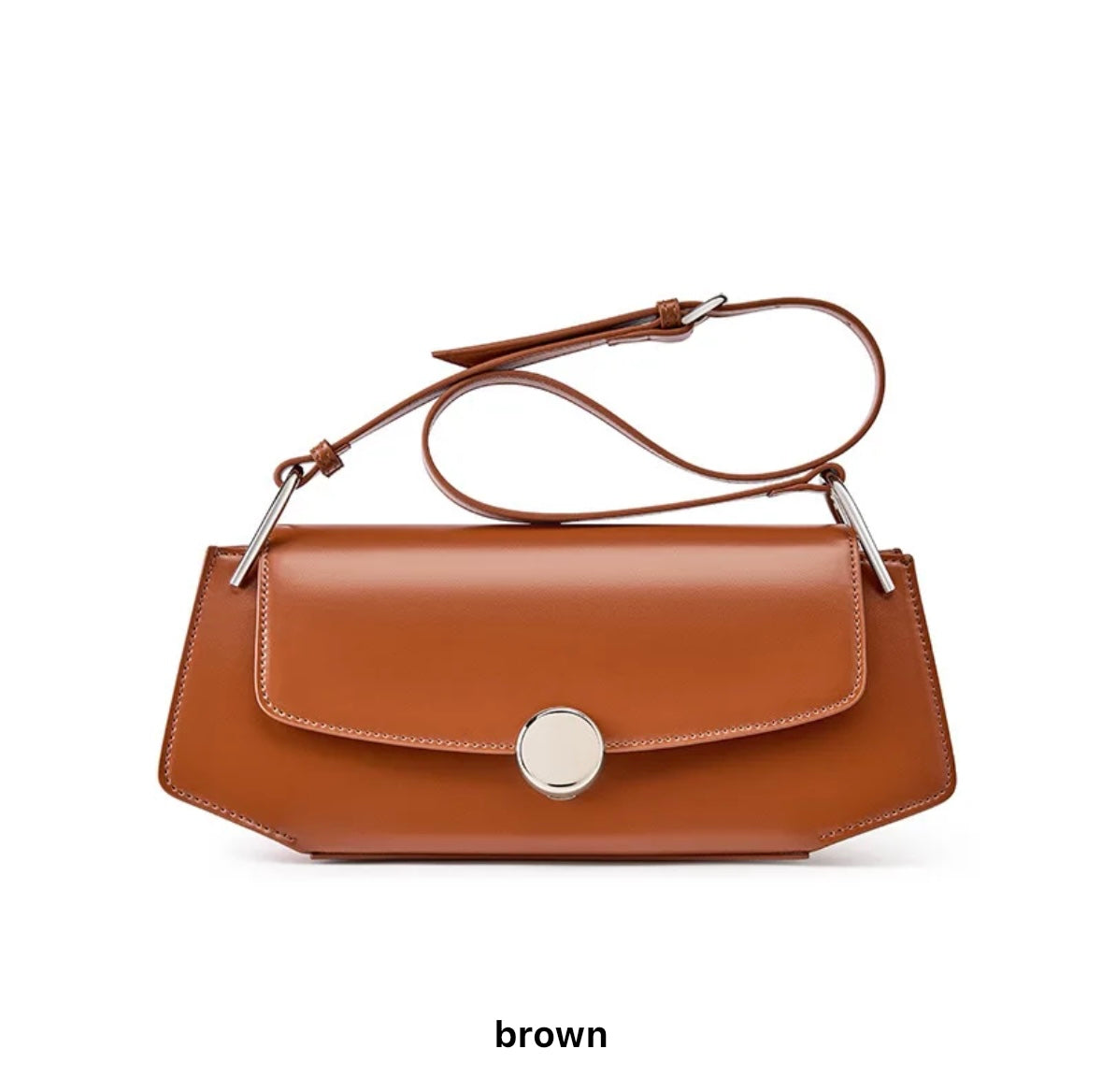 tan longline bag
